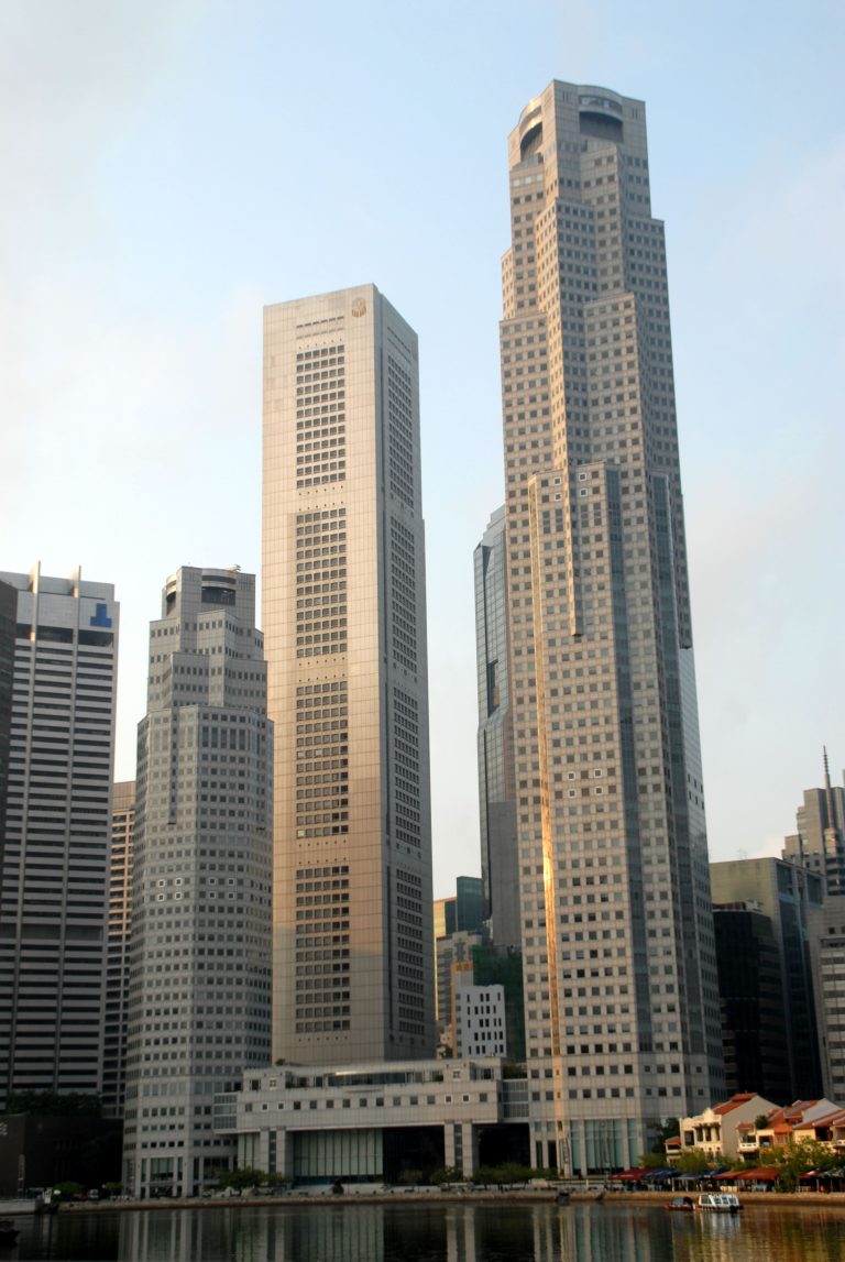 UOB Plaza and One Raffels Place