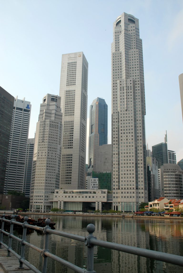 UOB Plaza and One Raffels Place