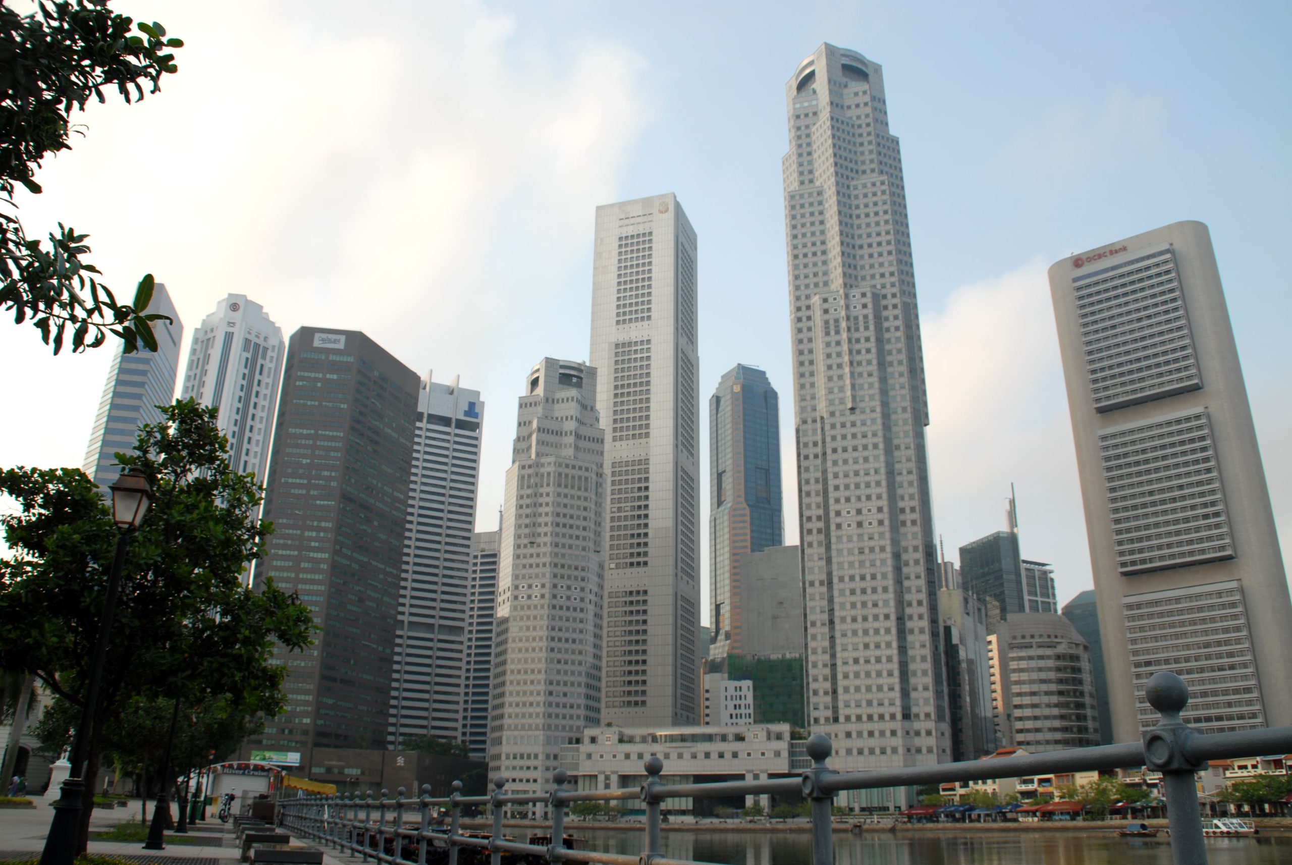 UOB Plaza and One Raffels Place