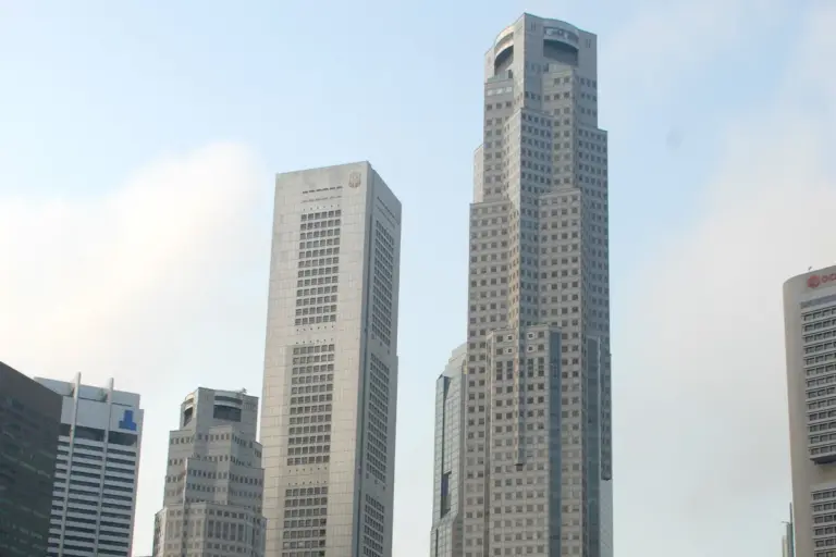 UOB Plaza and One Raffels Place